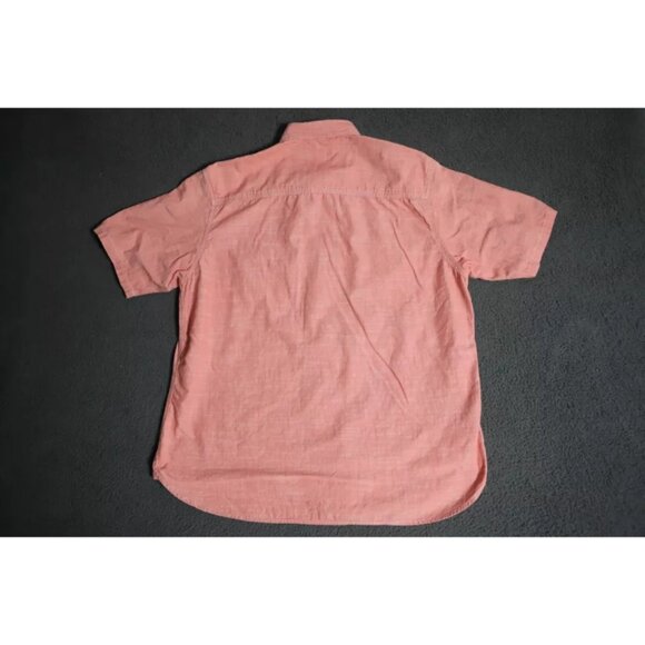 Pendleton Berkeley ButtonUp Shirt Men XL Red Spread Collared Short Sleeve Cotton - Picture 5 of 8